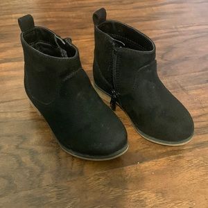 Cat & Jack Black Booties